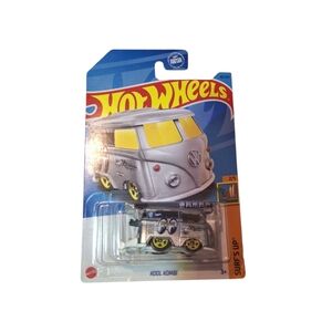 Kool Kombi Toy Car - Silver and Yellow